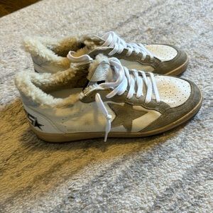 Golden Goose Shearling Ballstar